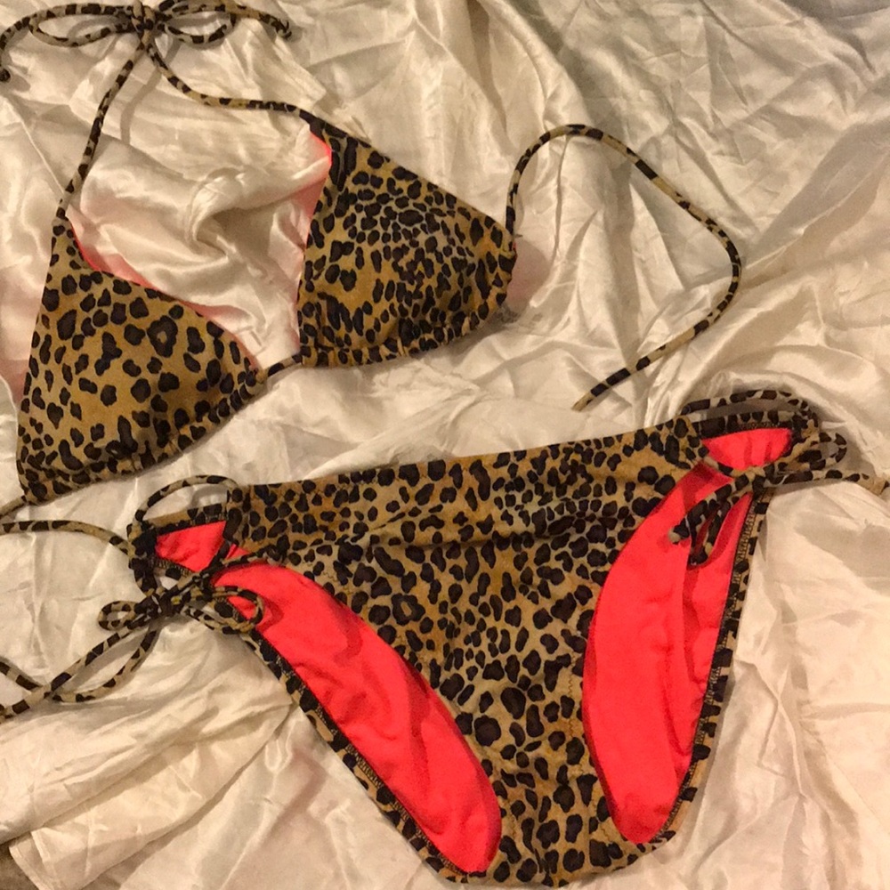 Victoria’s Secret Leopard Print Bikini